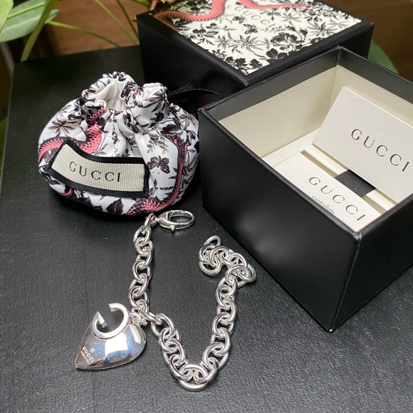 New GUCCI Silver Bracelet ❤️❤️❤️ - Picture 5 of 11
